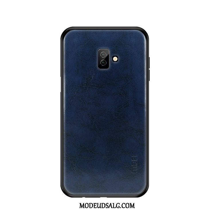 Samsung Galaxy J6+ Etui Kreativ Silikone Læder Mønster Blød