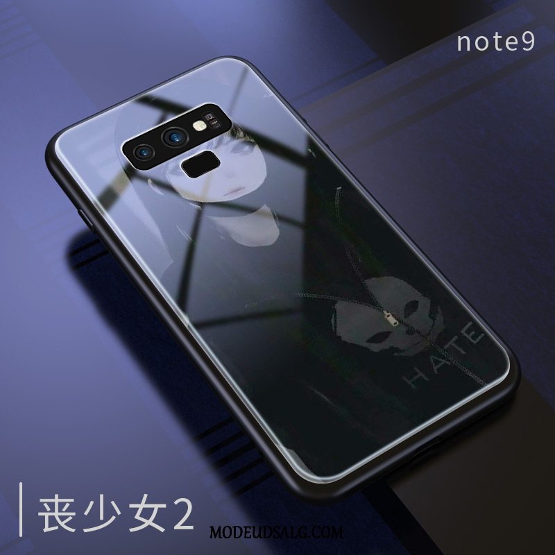 Samsung Galaxy Note 9 Etui / Cover Alt Inklusive Sort Beskyttelse Glas