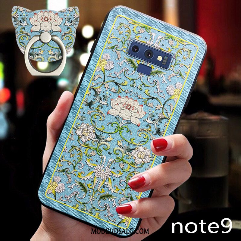 Samsung Galaxy Note 9 Etui Kreativ Grøn Kinesisk Stil Alt Inklusive Trendy