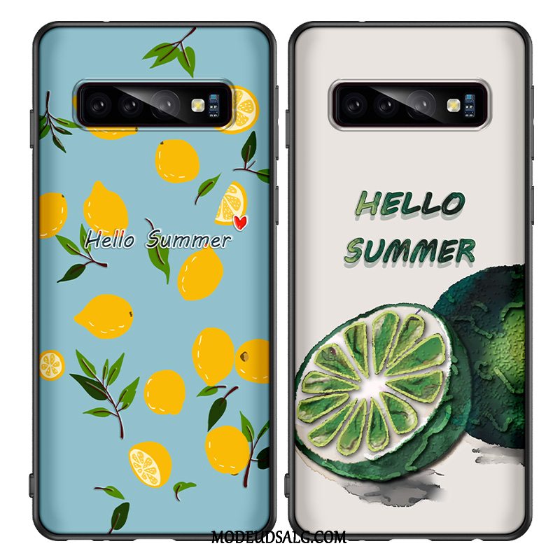 Samsung Galaxy S10 Etui / Cover Citron Af Personlighed Cool Lille Sektion