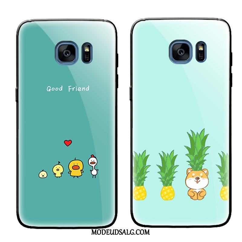 Samsung Galaxy S6 Etui Glas Beskyttelse Simple Smuk Lille Sektion