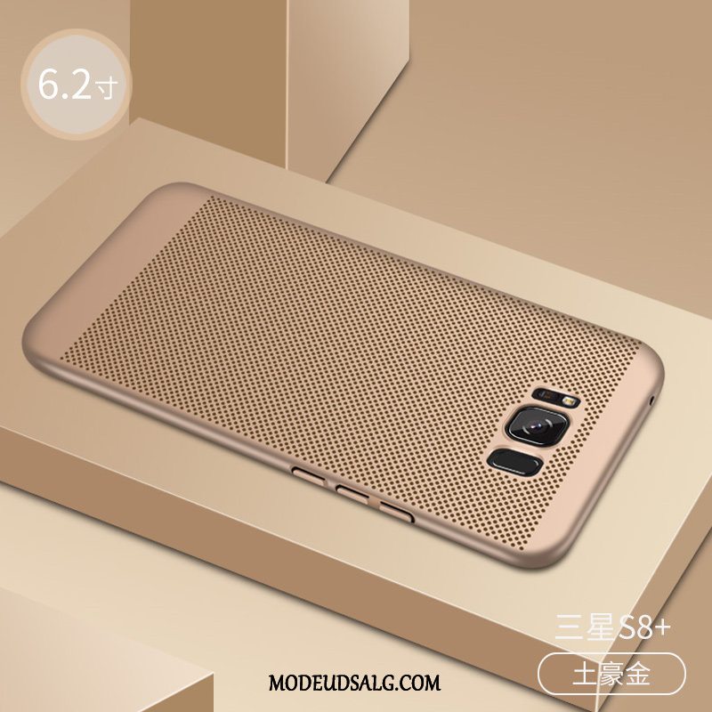Samsung Galaxy S8+ Etui Blød Guld Beskyttelse Tynd Nubuck