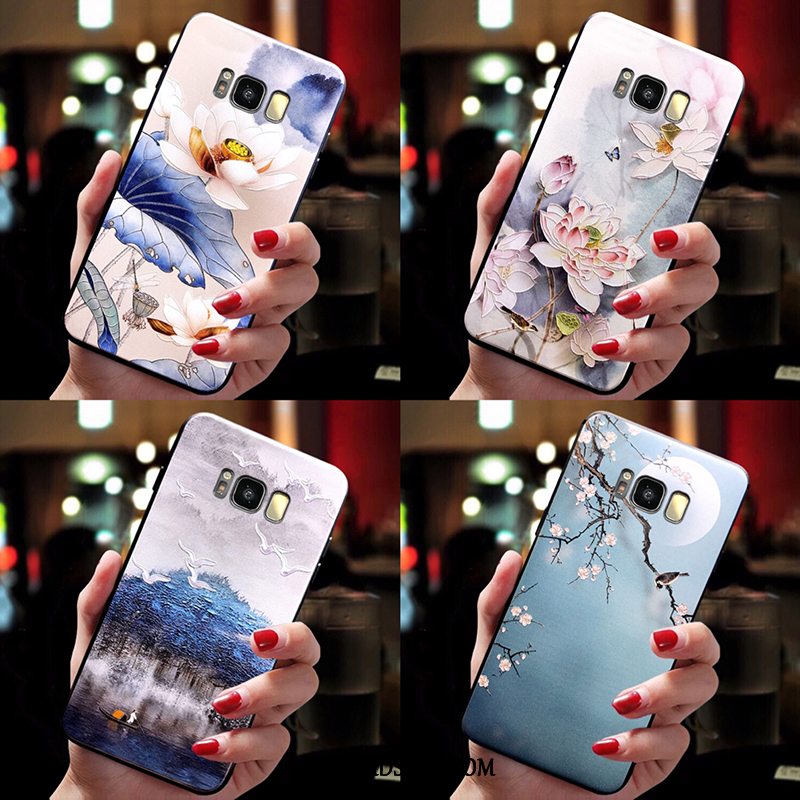 Samsung Galaxy S8 Etui Hængende Ornamenter Anti-fald Kinesisk Stil Cover Kreativ