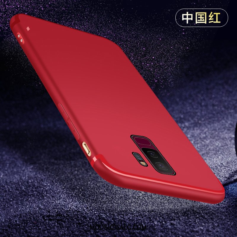 Samsung Galaxy S9+ Etui Alt Inklusive Beskyttelse Anti-fald Blød Rød