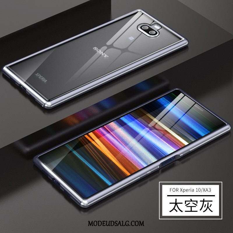 Sony Xperia 10 Plus Etui High End Kreativ Grå Ramme Cover