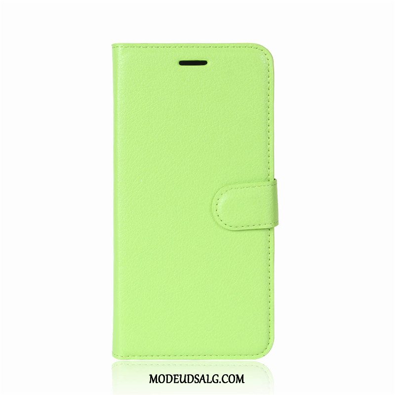 Sony Xperia L2 Etui Lædertaske Cover Anti-fald Grøn Tegnebog