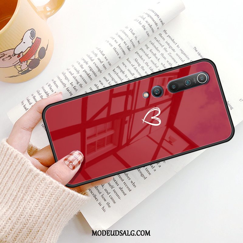 Xiaomi Mi 10 Etui Beskyttelse Tilpas Lille Sektion Net Red Mønster