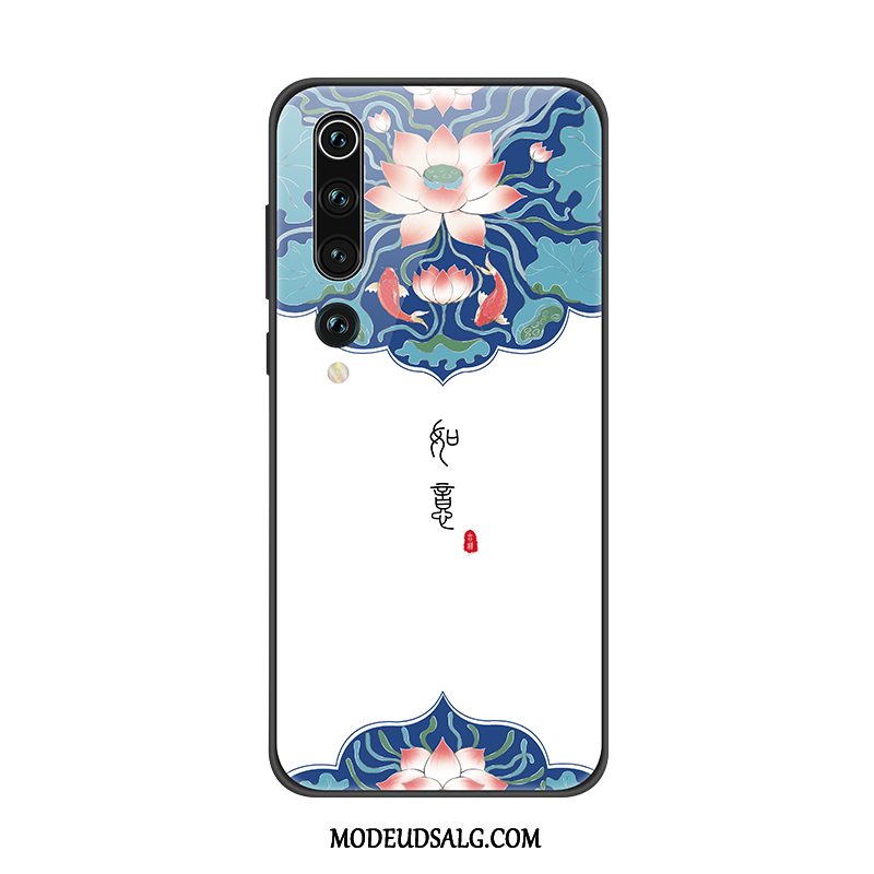 Xiaomi Mi 10 Etui / Cover Ny Anti-fald Hvid Hærdet Glas Elskeren