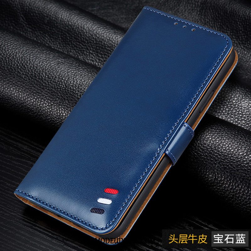 Xiaomi Mi 10 Lite Etui Lille Sektion Anti-fald Fold Lædertaske Ungdom