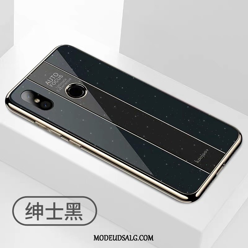 Xiaomi Mi 8 Etui / Cover Ungdom Sort Beskyttelse Silikone Belægning