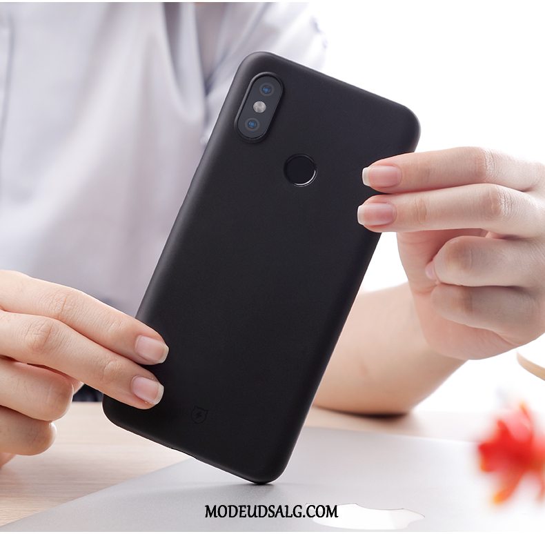 Xiaomi Mi 8 Etui Tynd Silikone Sort Trendy Alt Inklusive