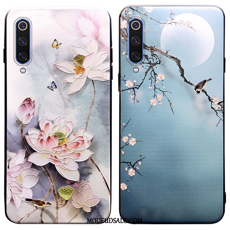 Xiaomi Mi 9 Se Etui Af Personlighed Blå Silikone Kreativ Cover