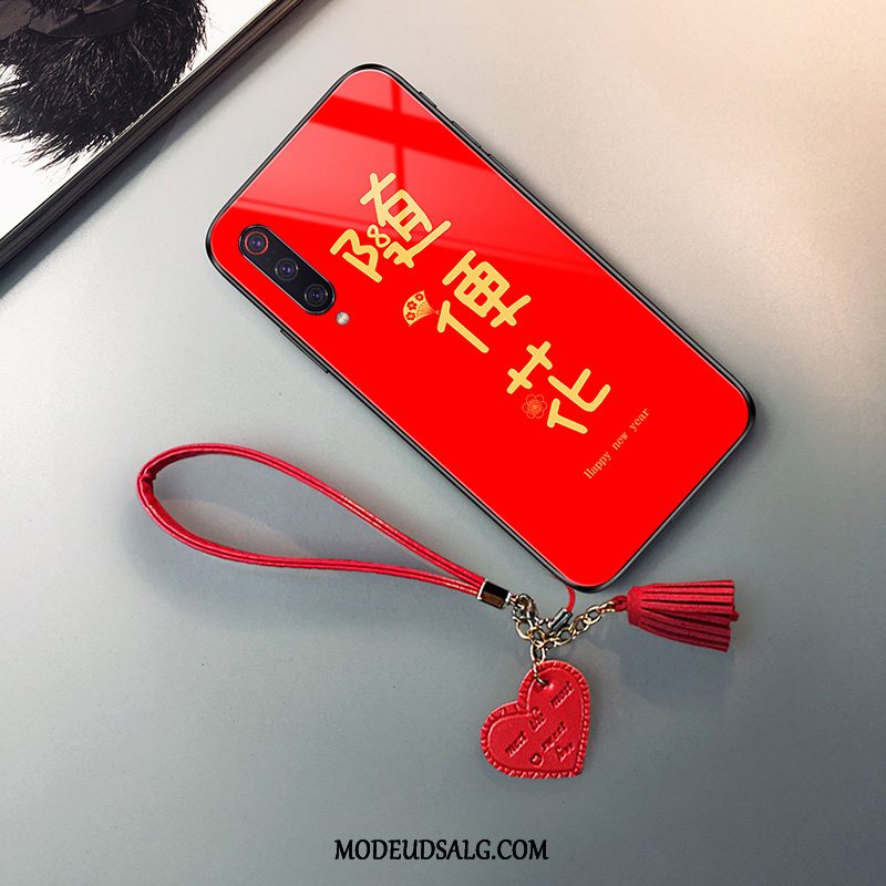 Xiaomi Mi 9 Se Etui Hemming Rød Trend Kinesisk Stil Lille Sektion