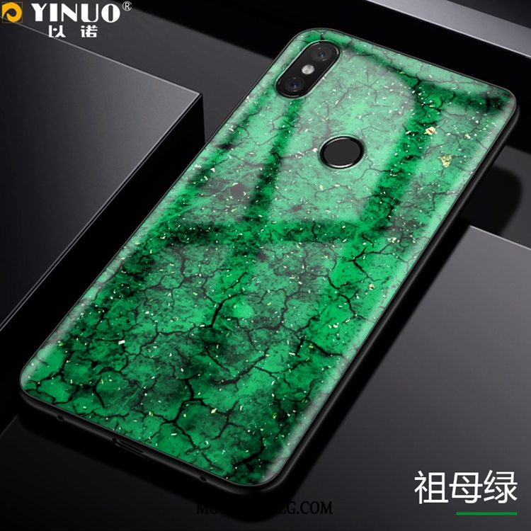 Xiaomi Mi A2 Etui Trend Lille Sektion Grøn Cover Silikone