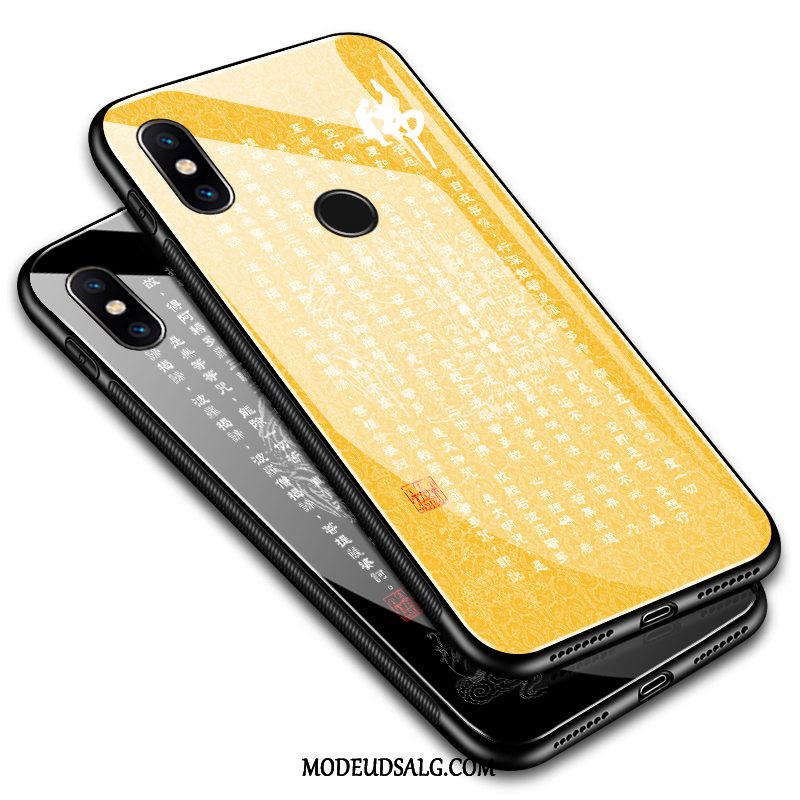 Xiaomi Mi A2 Lite Etui Trend Anti-fald Glas Alt Inklusive Hjerte