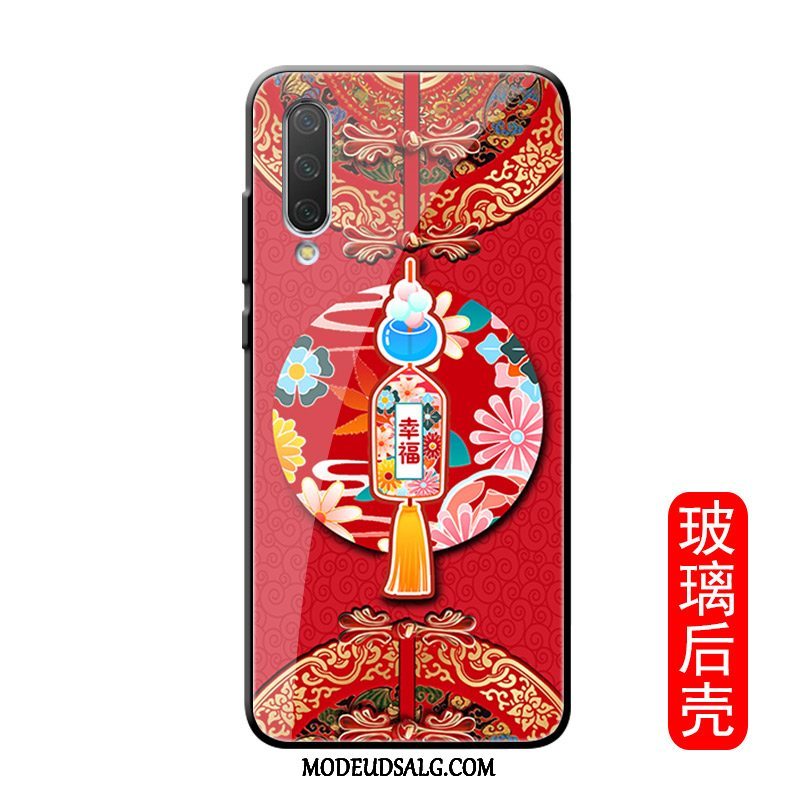 Xiaomi Mi A3 Etui Spejl Kreativ Af Personlighed Kinesisk Stil Rød