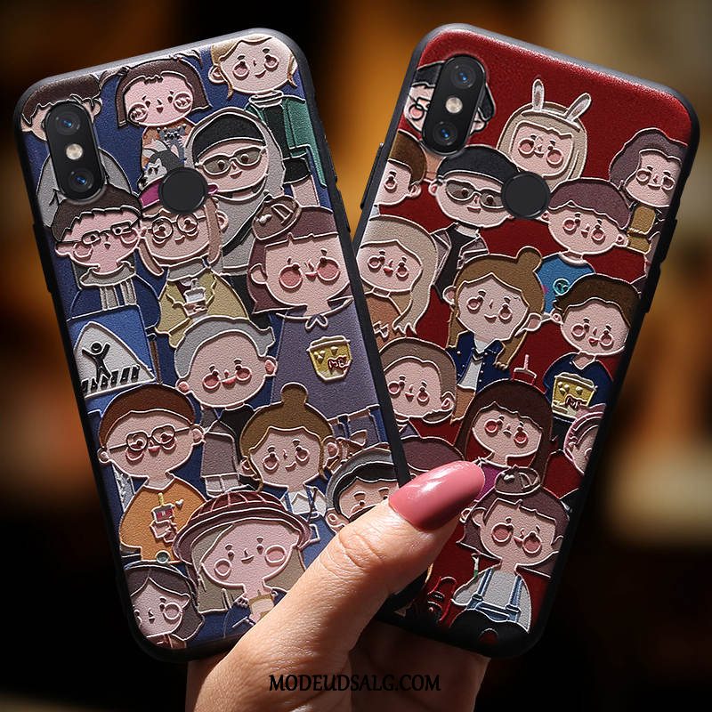 Xiaomi Mi Max 3 Etui Trend Nubuck Kreativ Ungdom Alt Inklusive