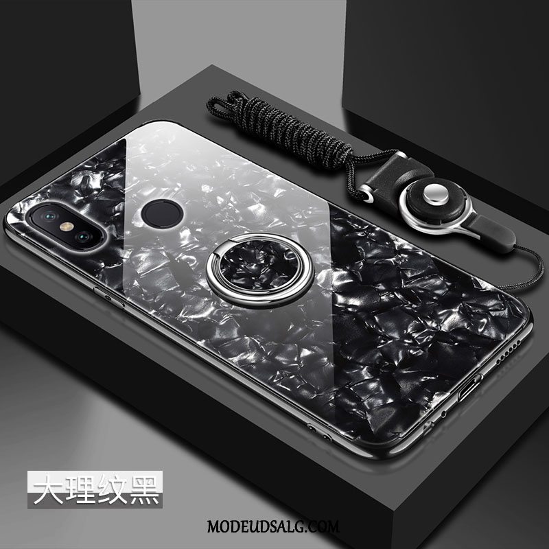 Xiaomi Mi Mix 2s Etui Blød Glas Sort Silikone Beskyttelse