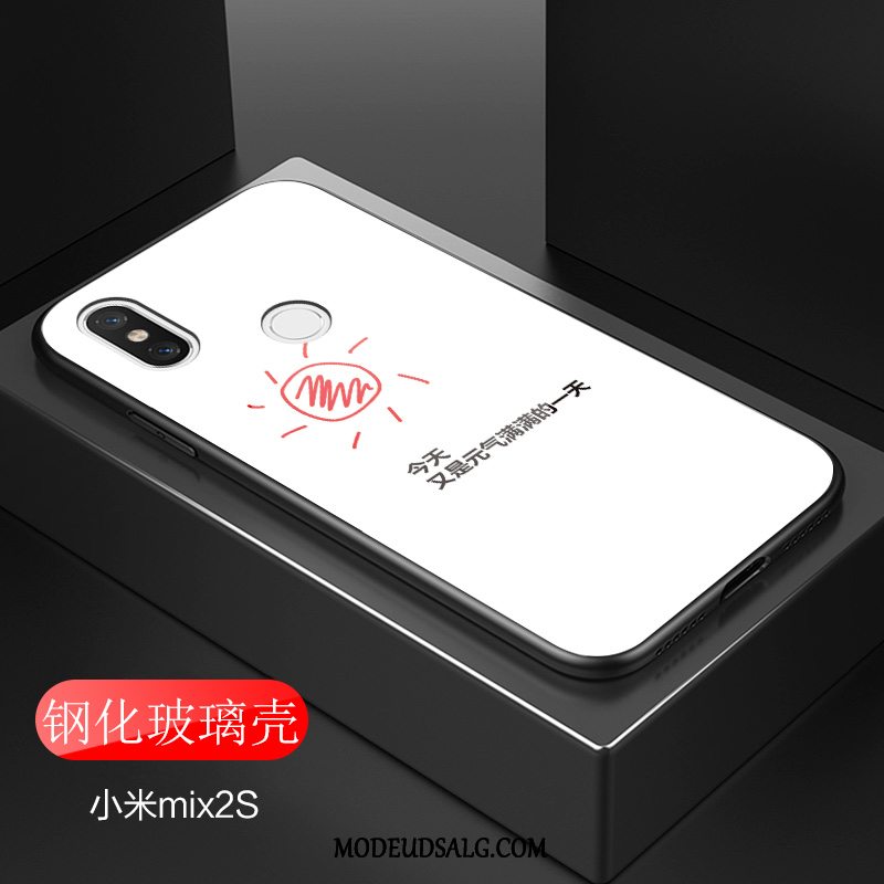 Xiaomi Mi Mix 2s Etui Trend Silikone Hvid Lille Sektion Ungdom