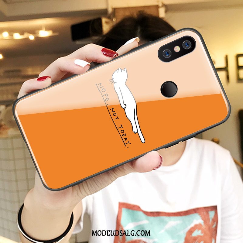 Xiaomi Mi Mix 3 Etui Glas Cover Trend Ungdom Orange
