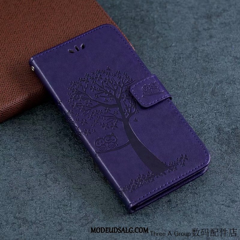 Xiaomi Mi Note 10 Etui Folio Lilla Smuk Kort Lille Sektion