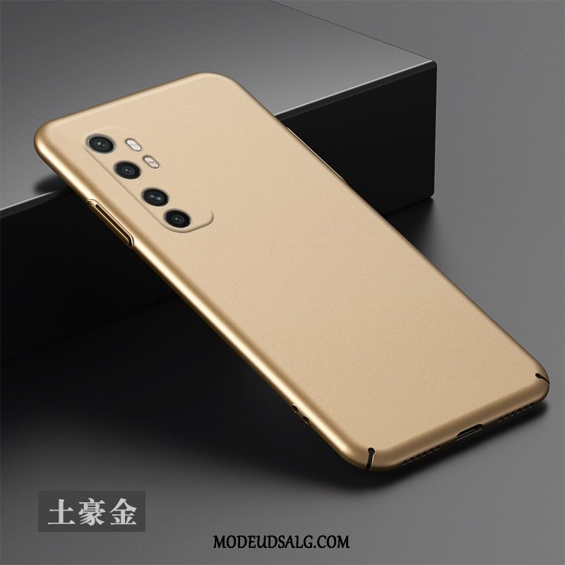 Xiaomi Mi Note 10 Lite Etui Hård Lille Sektion Alt Inklusive Sort Simple