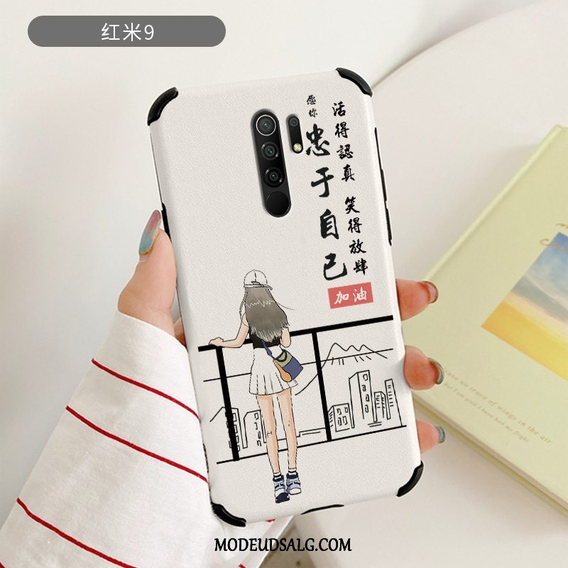 Xiaomi Redmi 9 Etui Ny Nubuck Anti-fald Lille Sektion Læder