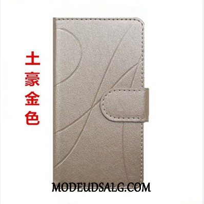Xiaomi Redmi Go Etui Blød Silikone Folio Rød Lædertaske