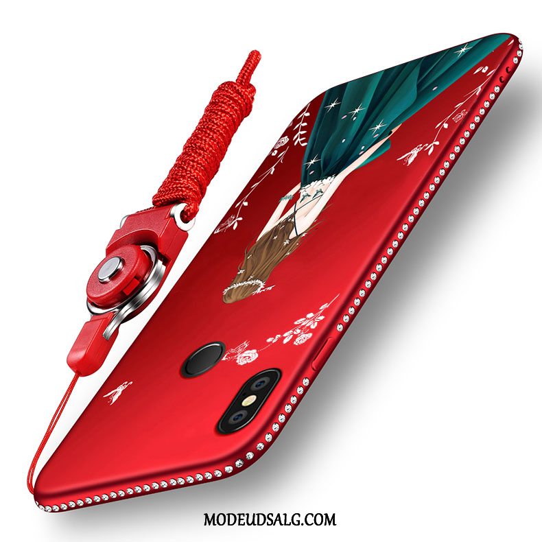 Xiaomi Redmi Note 5 Etui Alt Inklusive Rød Beskyttelse Silikone Cover