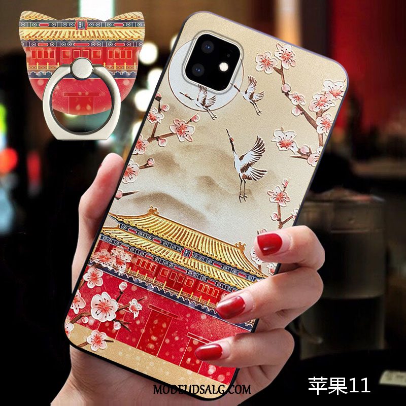 iPhone 11 Etui Tynd Anti-fald Kinesisk Stil Alt Inklusive Trend