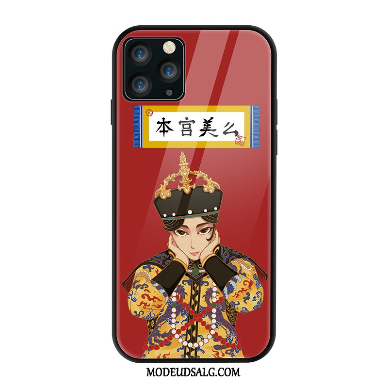 iPhone 11 Pro Etui Elskeren Kinesisk Stil Rød Original Glas