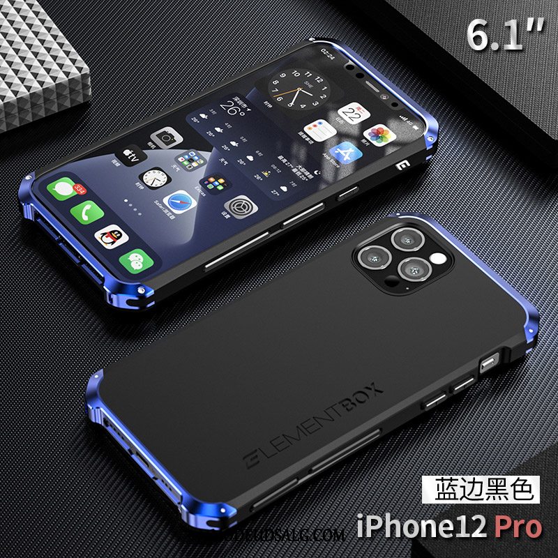 iPhone 12 Pro Etui Beskyttelse Ny Silikone Blå Alt Inklusive