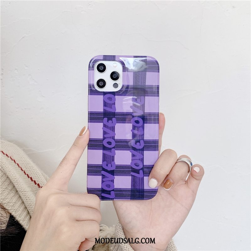 iPhone 12 Pro Max Etui Lilla Cover Kærlighed Trend Beskyttelse