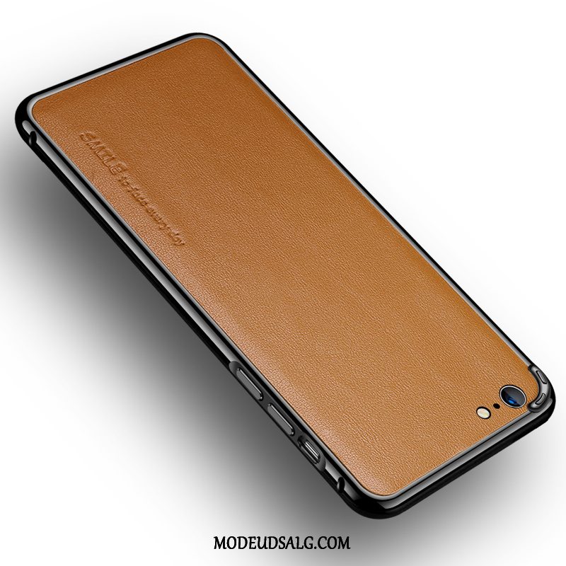 iPhone 6/6s Plus Etui Alt Inklusive Metal Membrane Trendy Læder Top