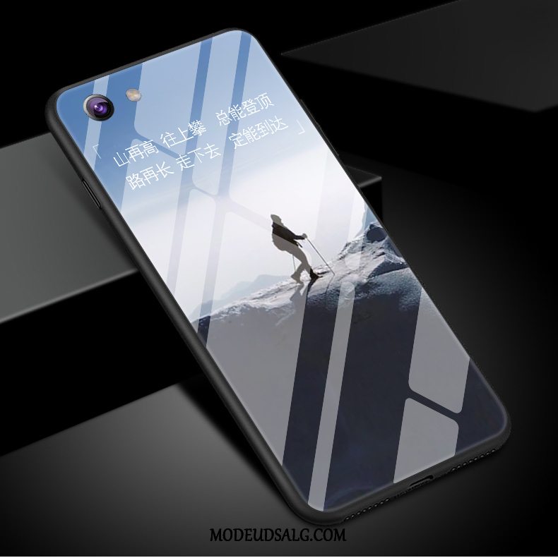 iPhone 6/6s Plus Etui Blå Spejl Simple Glas Elegante
