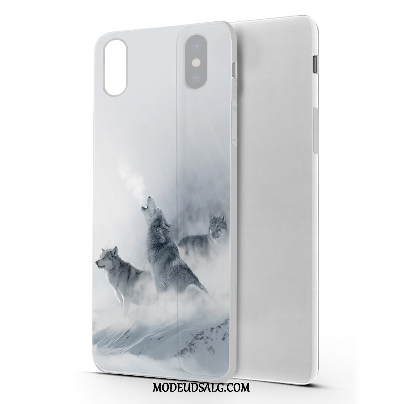 iPhone Xs Max Etui Trend Anti-fald Nubuck Silikone Cover